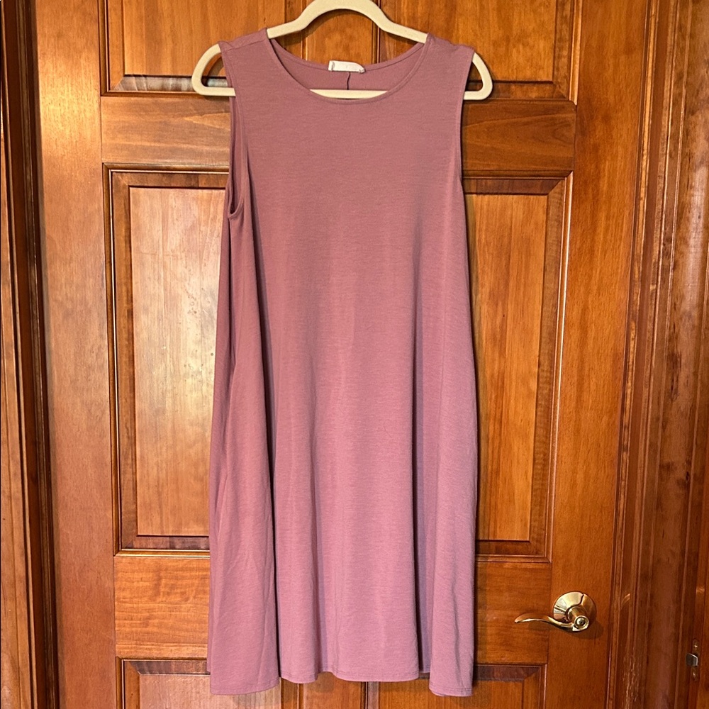 Zenana Outfitters Mauve Midi Dress